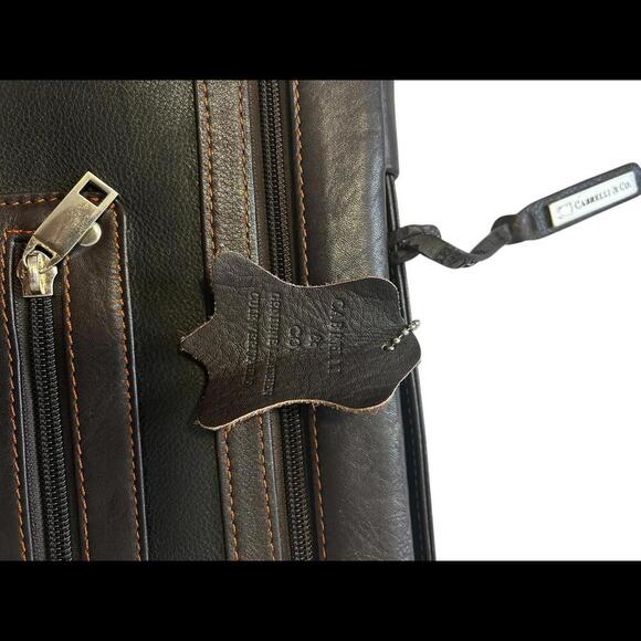 Stylish Leather Laptop Sleeve by Campbell & Co. - Picture 2 of 9